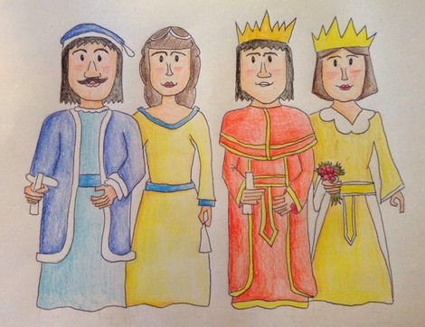 El dibuix guanyador del concurs, de Marc Estrecha.