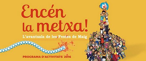 Cartell de l'"Encén la metxa!" 2016