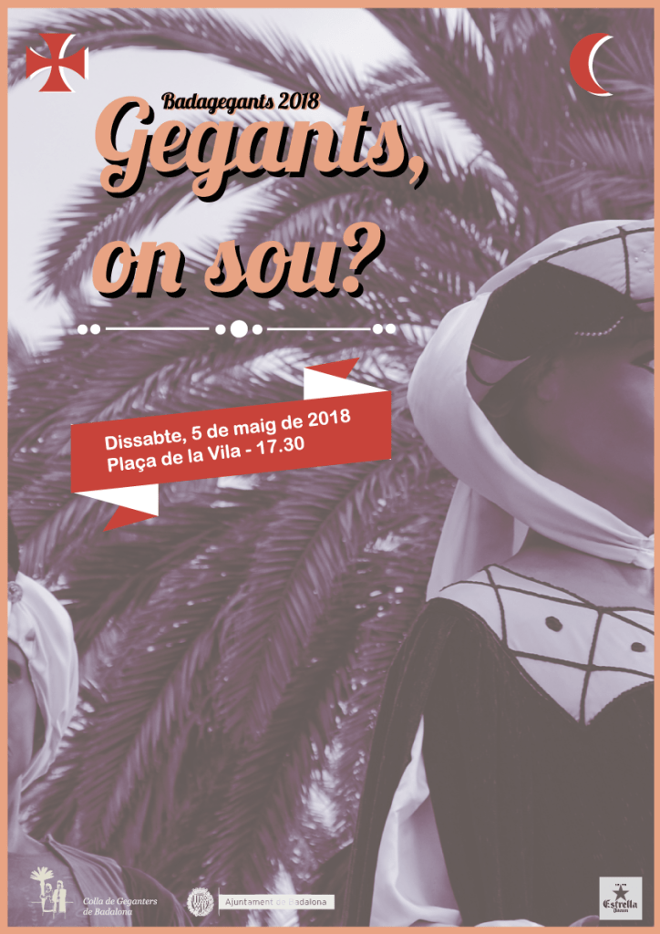 Cartell de l'acte 'Gegants, on sou?'